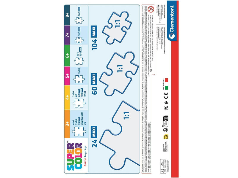 Clementoni Puzzle Maxi Mickey Mouse Club House 2026 60 pieces 2D Puzzles