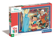 Clementoni Puzzle Pinocchio 104 pieces 2D Puzzles