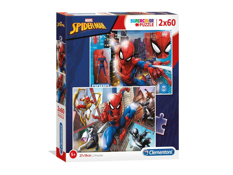 Clementoni Puzzle Spiderman 2x60st. 2D Puzzles