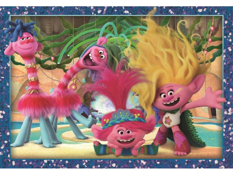 Clementoni Puzzle Trolls 4in1 2D Puzzles