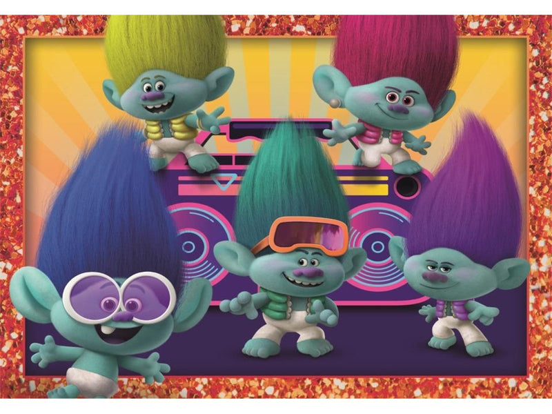 Clementoni Puzzle Trolls 4in1 2D Puzzles