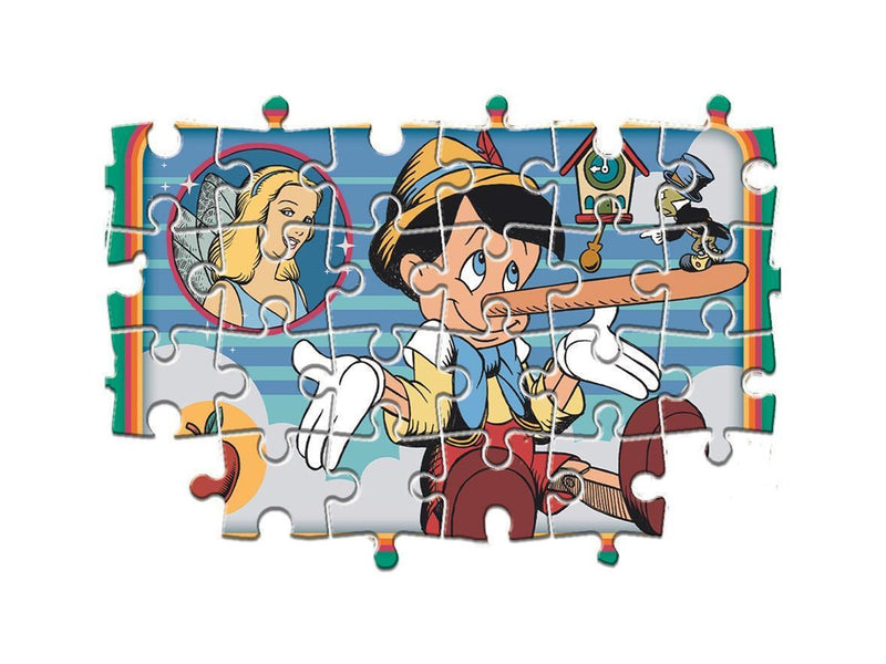 Clementoni Puzzle WD Classic 2x60 pieces 2D Puzzles