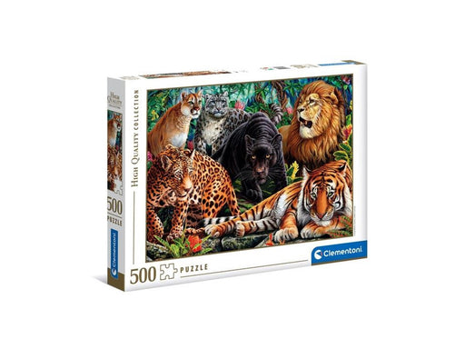 Clementoni Puzzle Wild Cats 500pcs. 2D Puzzles