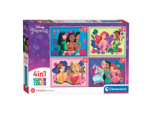 Clementoni Puzzles Disney Princess 4in1 2D Puzzles
