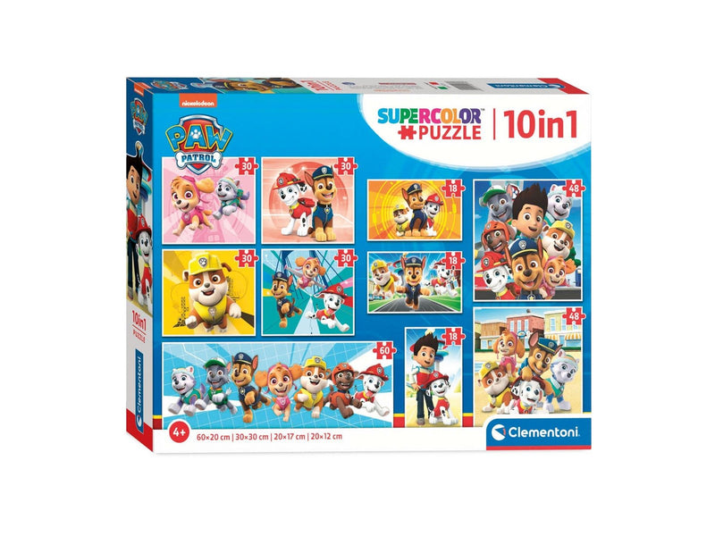 Clementoni Puzzles PAW Patrol 10in1 2D Puzzles