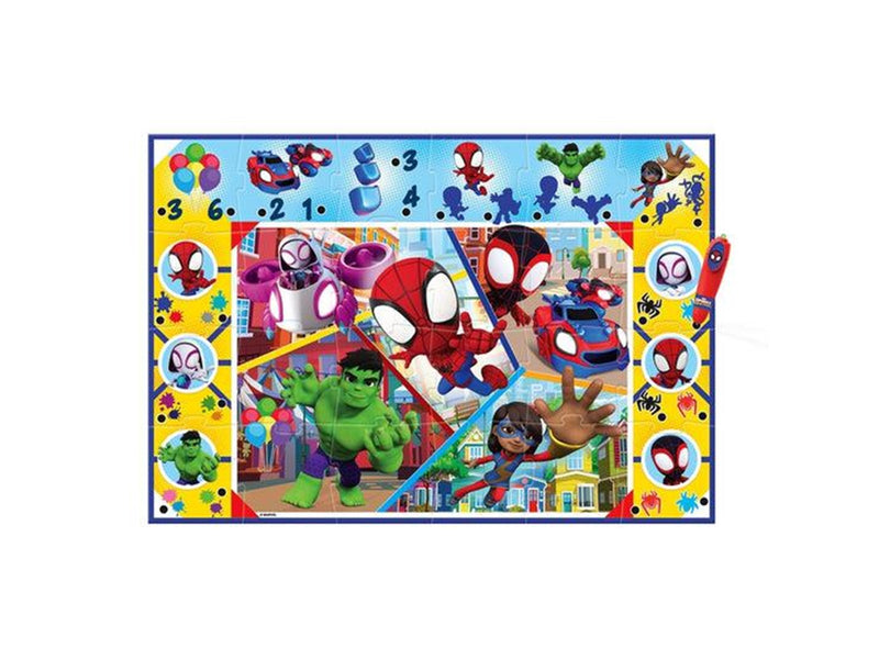 Clementoni Quiz-Puzzle Marvel Spidey 2D Puzzles