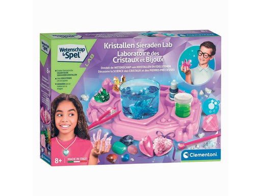 Clementoni Science & Games Crystal Jewelry Lab