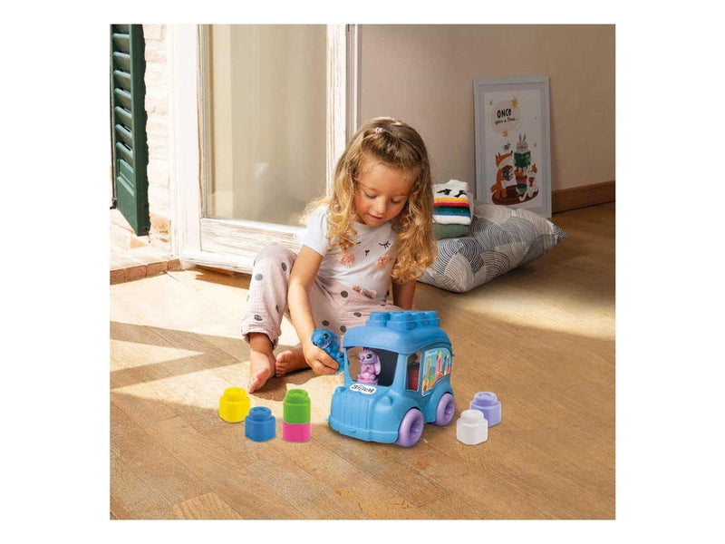 Clementoni - Soft Clemmy Stitch School Bus