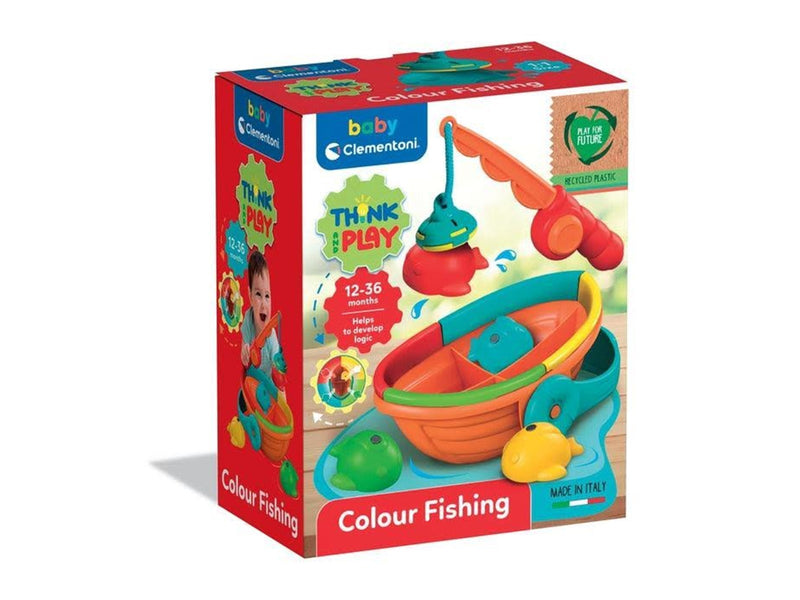Clementoni Sort & Match Fishing Set Rainbow