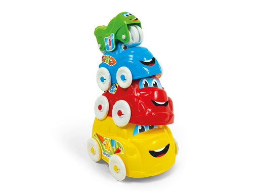 Clementoni Stacking Tower Vehicles 4dlg.