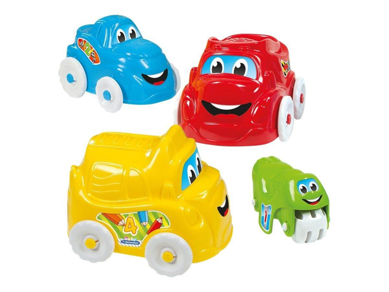 Clementoni Stacking Tower Vehicles 4dlg.