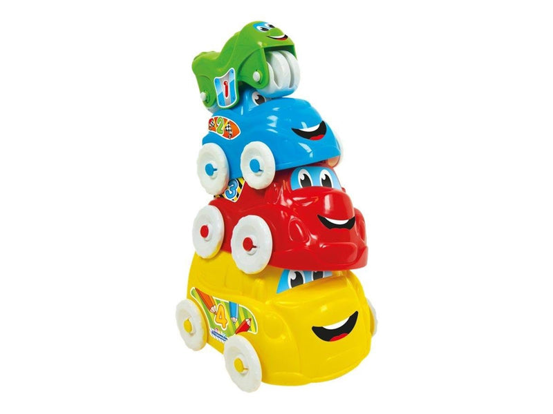 Clementoni Stacking Tower Vehicles 4dlg.
