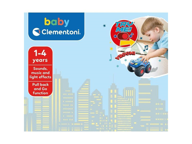 Clementoni Stunt Wheels Pullback Car Police