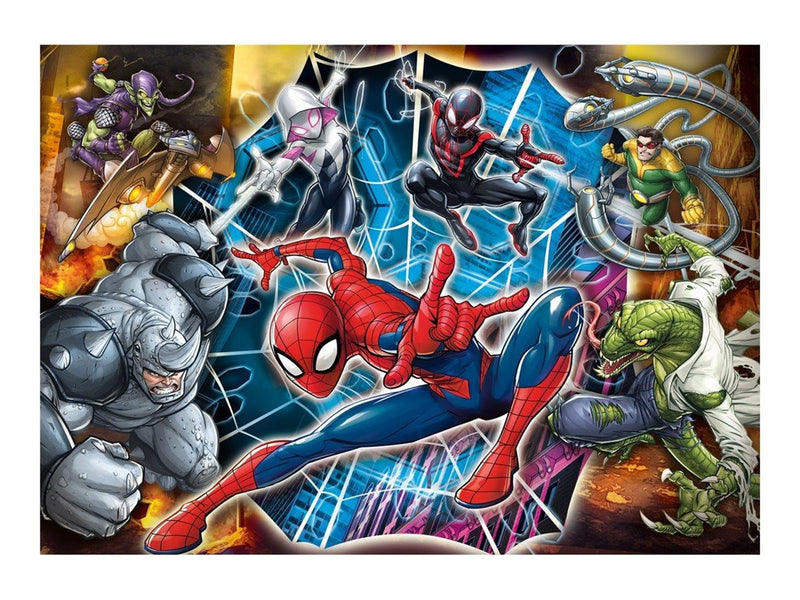 Clementoni SuperColor Maxi - Marvel Spider-Man 2D Puzzles