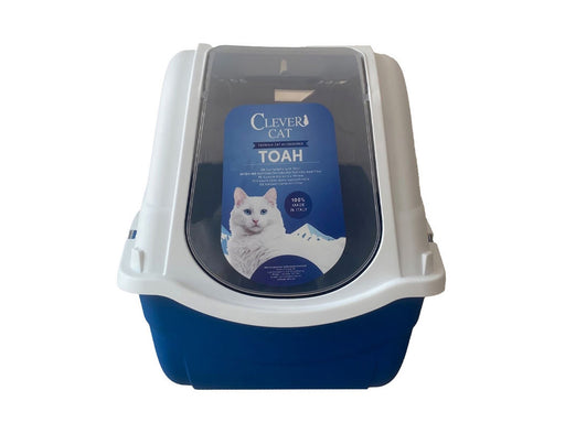 Clever Cat Toilette TOAH Large 57x39x41cm - Blue