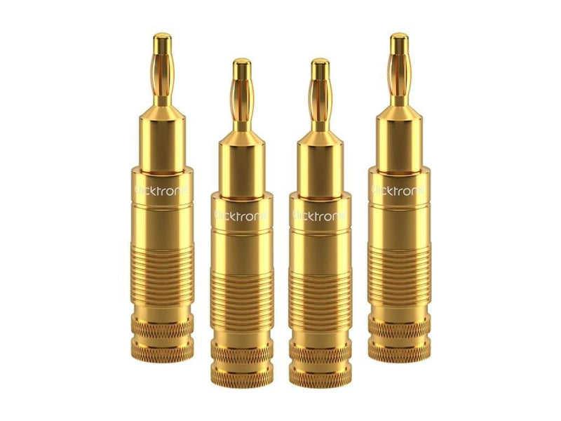 ClickTronic Banana Plug - 4 Pack
