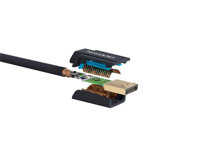 ClickTronic DisplayPort Cable 5m - Audio/Video