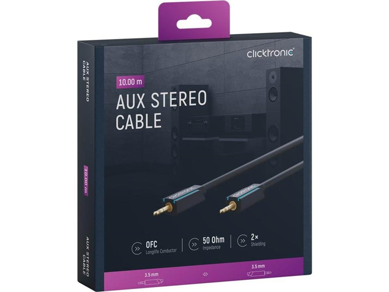 ClickTronic MiniJack 3.5mm Casual - 10m