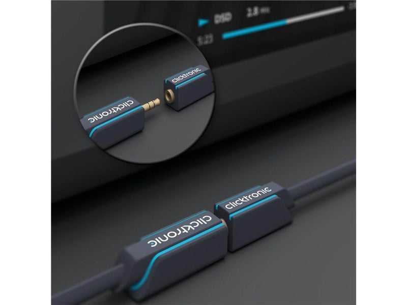 ClickTronic MiniJack 3.5mm Ext. - 5m