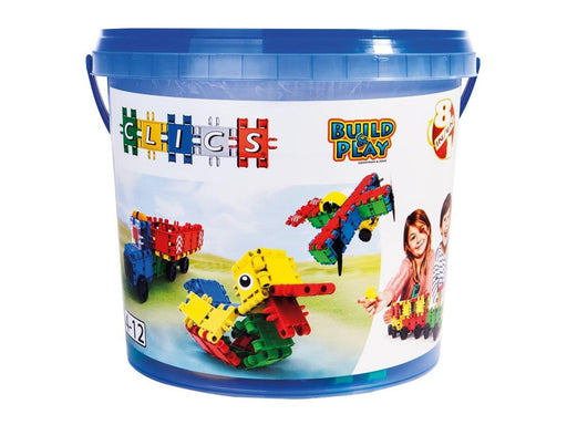 Clics Build & Play Bucket 8in1