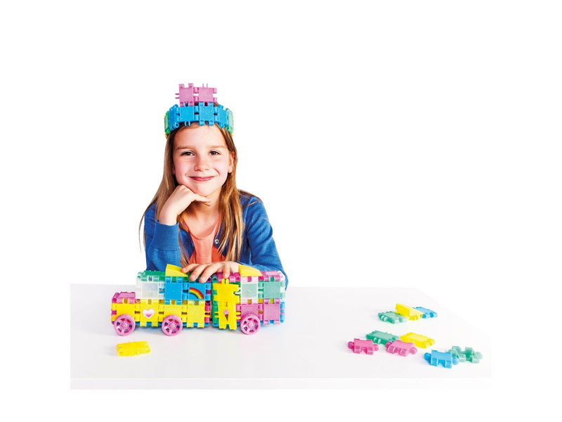 Clics Building Blocks - Glitter Construction Set 8in1