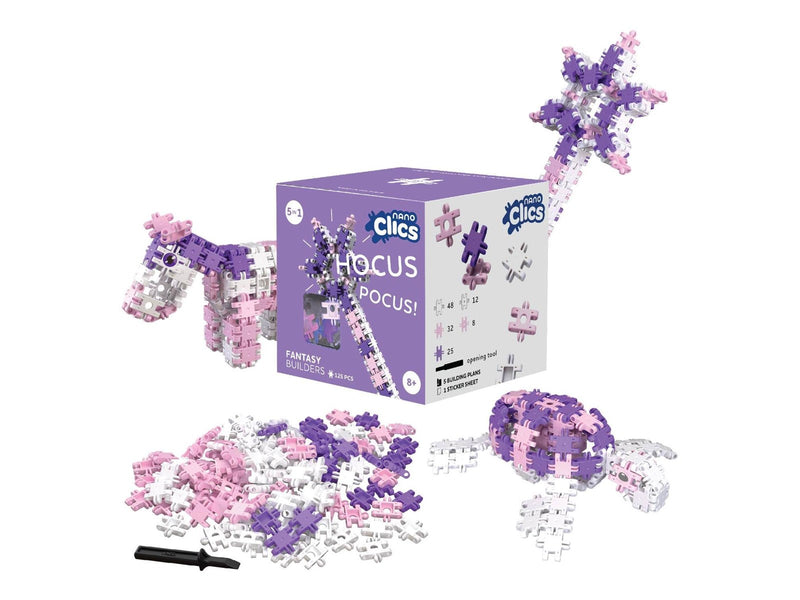 Clics - Nano  - Fantasy Builders 125 pcs.