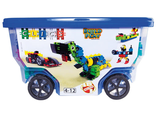 Clics Rollbox Building Blocks - Construction Set 15in1
