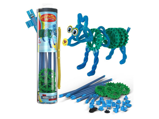Clics - Spaghetteez Noodle The Pup Flexible Building Sticks 34 pcs.