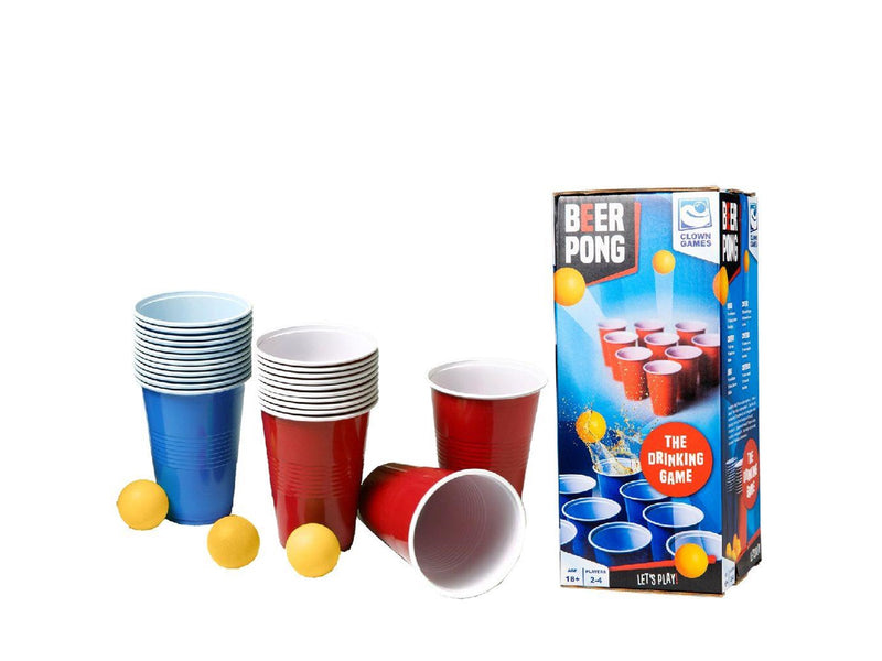 Clown Games - Beer Pong 20 Cups 6 Balls