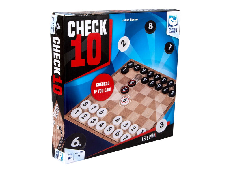 Clown Games Check-10 Board Game