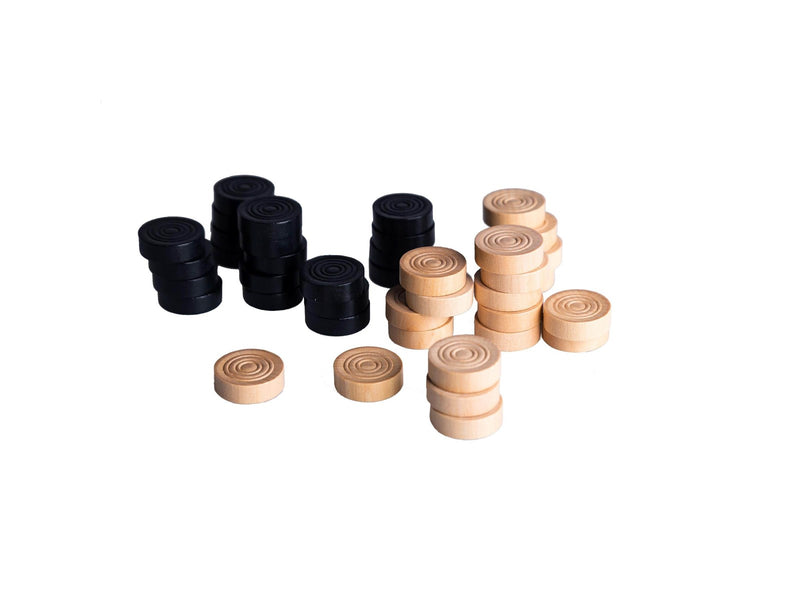 Clown Games Checkers Wood