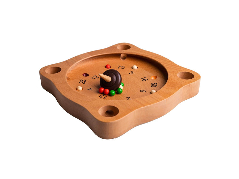 Clown Games Tyrolean Roulette Wooden Board Game