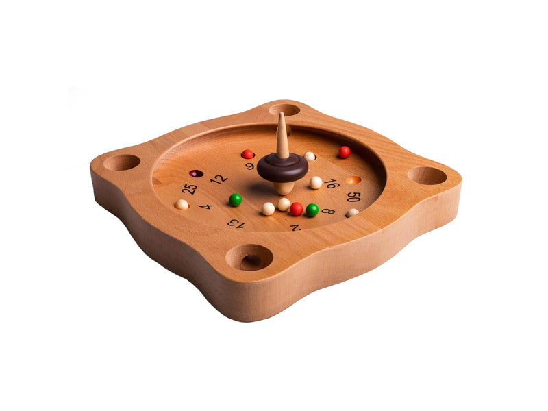 Clown Games Tyrolean Roulette Wooden Board Game