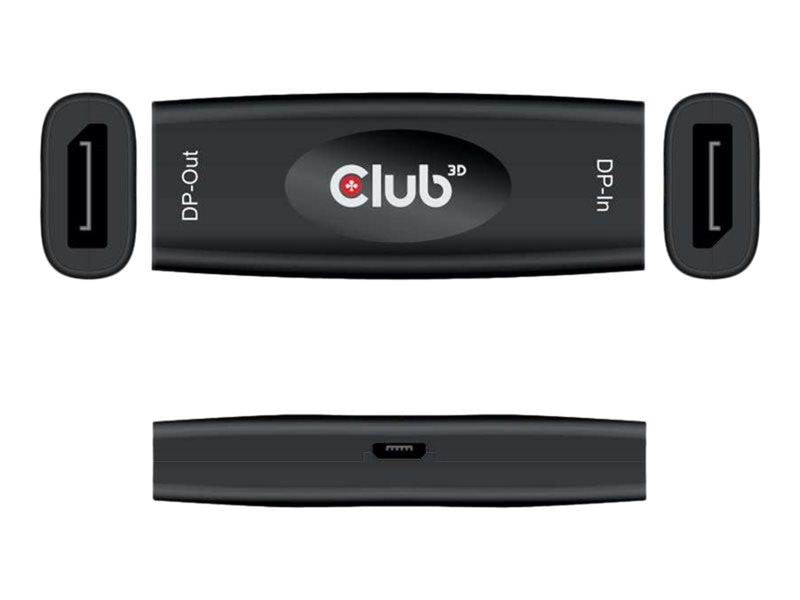 Club 3D CAC-1007 DisplayPort 1.4 Active Repeater 4K 120Hz HBR3 F/F