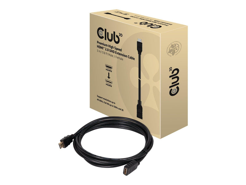 Club 3D CAC-1321 - HDMI extension cable - 3 m