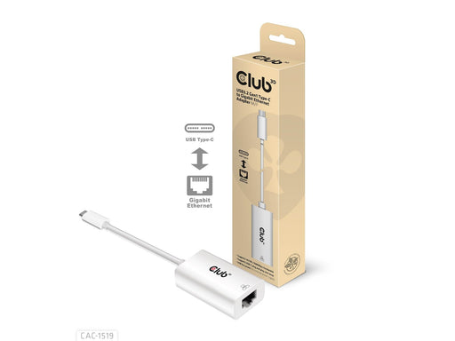 Club 3D CAC-1519 - network adapter - USB-C 3.2 Gen 1 - Gigabit Ethernet