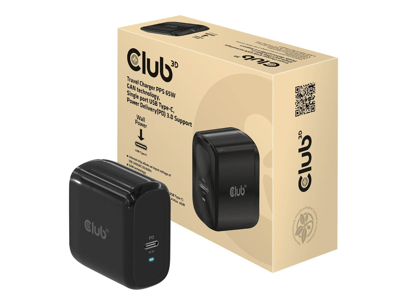 Club 3D CAC-1905 - power adapter - 65 Watt