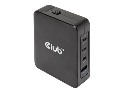 Club 3D CAC-1917 power adapter - GaN technology - USB 3 x USB-C - 140 Watt