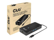 Club 3D CSV-1595 - docking station - USB-C 3.2 Gen 1 - 2 x HDMI - GigE