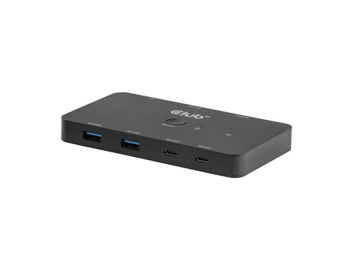 Club 3D CSV-2512 KVM Switch Dual USB‑C to HDMI 4K60