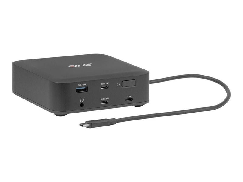 Club 3D CSV-2542 - docking station - USB - 2 x HDMI 2 x DP - 1GbE 2.5GbE