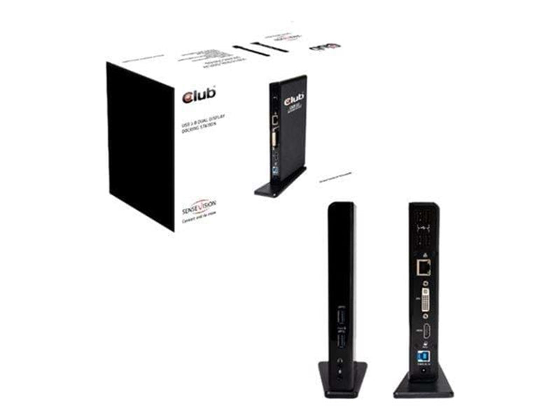 Club 3D Club3D SenseVision USB 3.0 Dual Display Docking Station