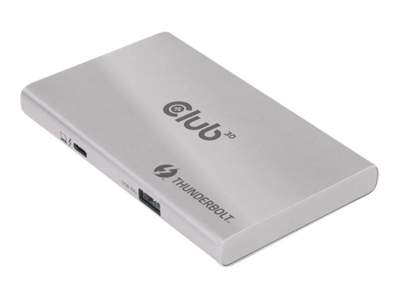 Club 3D Club3D Thunderbolt 4 Portable 5-in-1 Hub with Smart Power