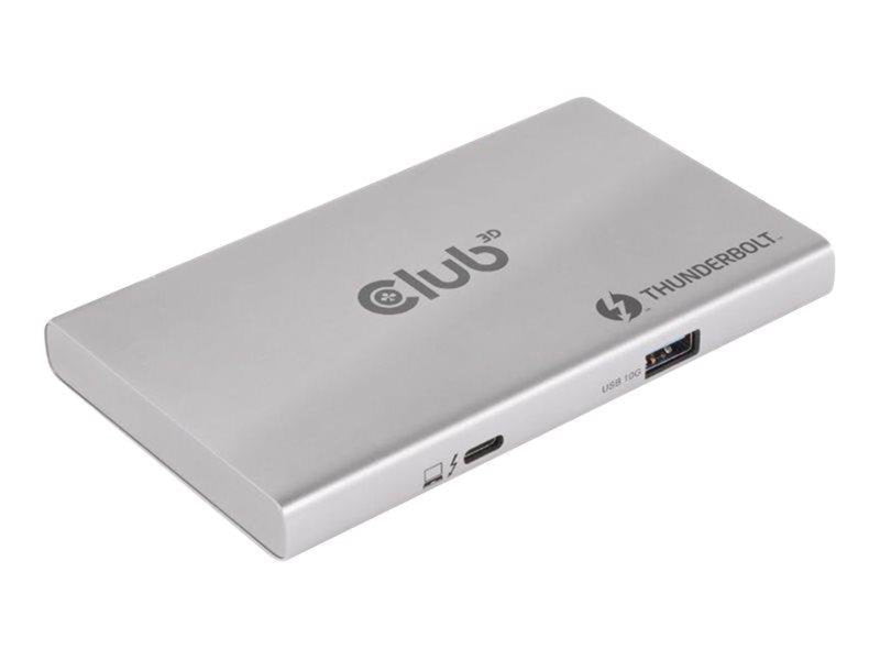 Club 3D Club3D Thunderbolt 4 Portable 5-in-1 Hub with Smart Power