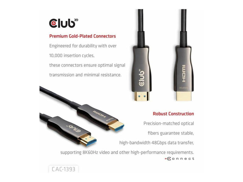 Club 3D HDMI cable - 50 m