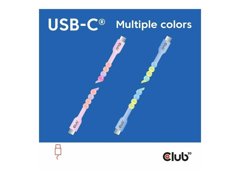 Club 3D - USB-C cable - 24 pin USB-C to 24 pin USB-C - 2 m