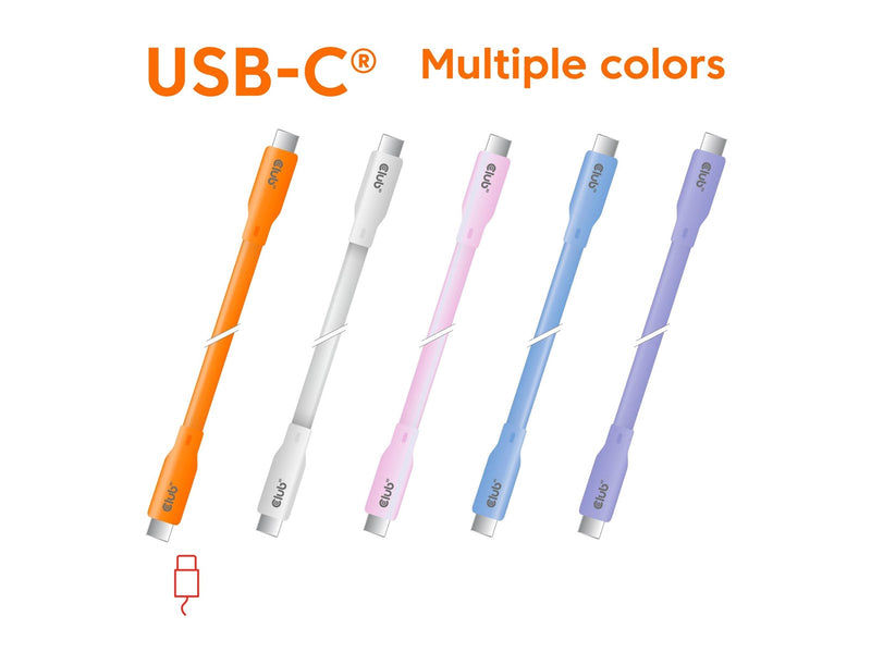 Club 3D - USB-C cable - 24 pin USB-C to 24 pin USB-C - 2 m