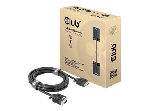 Club 3D - VGA cable - HD-15 (VGA) to HD-15 (VGA) - 3 m