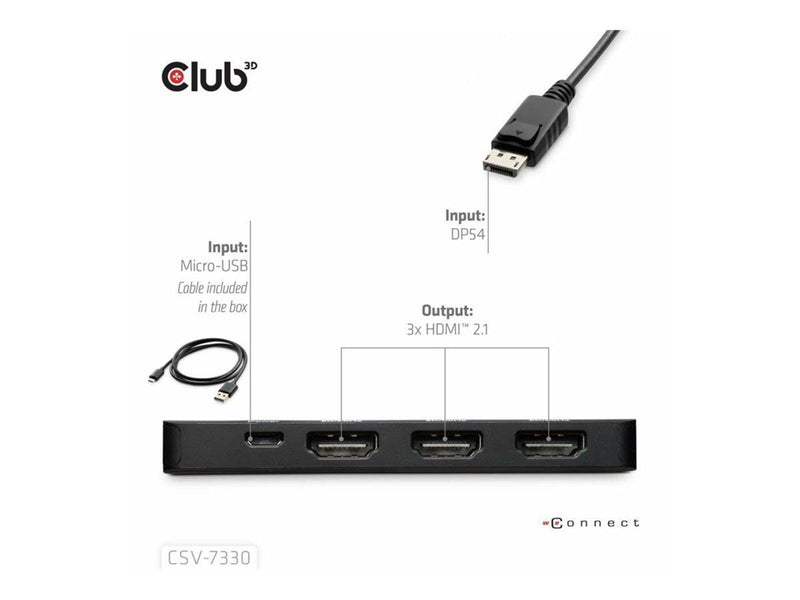 Club 3D adapter - 14 cm