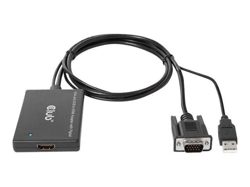 Club 3D adapter - HDMI / VGA - 60 cm